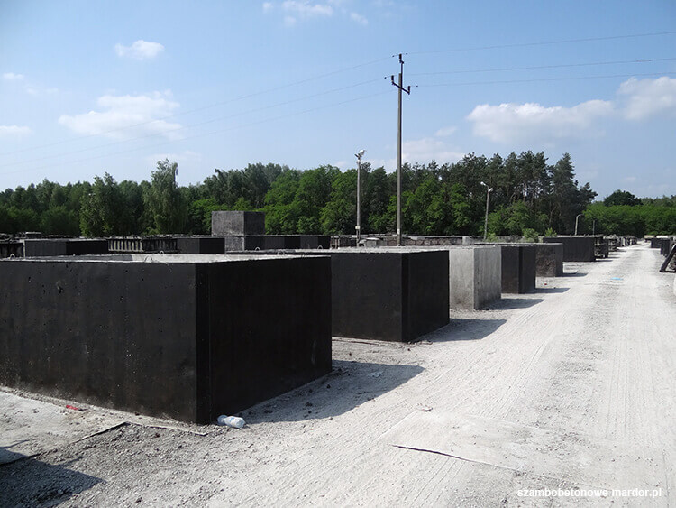Certyfikowane szamba betonowe różnych pojemności dostępne od ręki  w Morągu